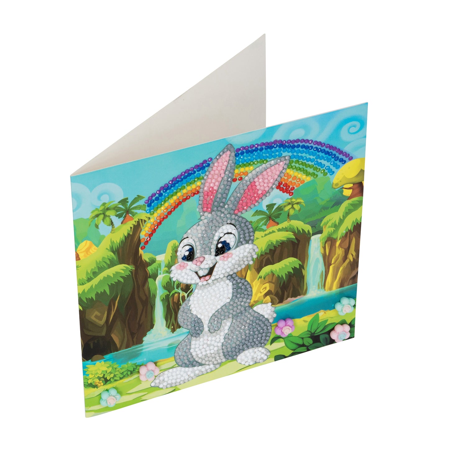 "Rabbit Wonderland" Crystal Card Kit