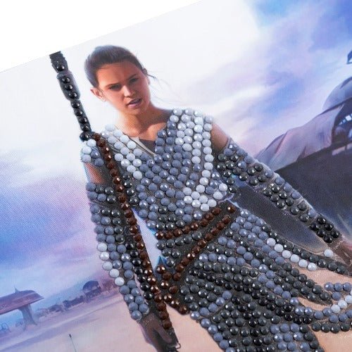 Rey 18x18cm Crystal Art Card - Close Up