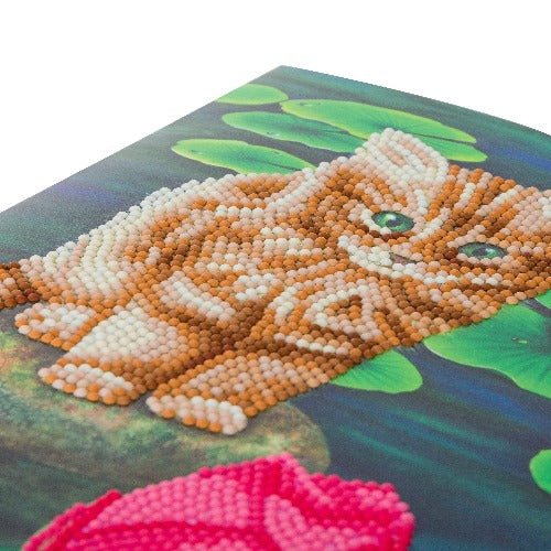 "Lily's Pond" Giant Crystal Art Card Kit