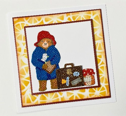 Paddington Bear Crystal Art A5 Stamp Set - Visiting Big Ben