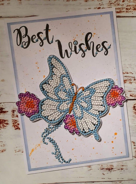 Crystal Art A6 Stamp Set - Decadent Butterfly