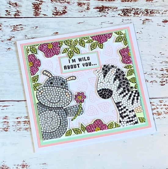 Craft Buddy Hippo Hugs A6 Premium Stamp Set
