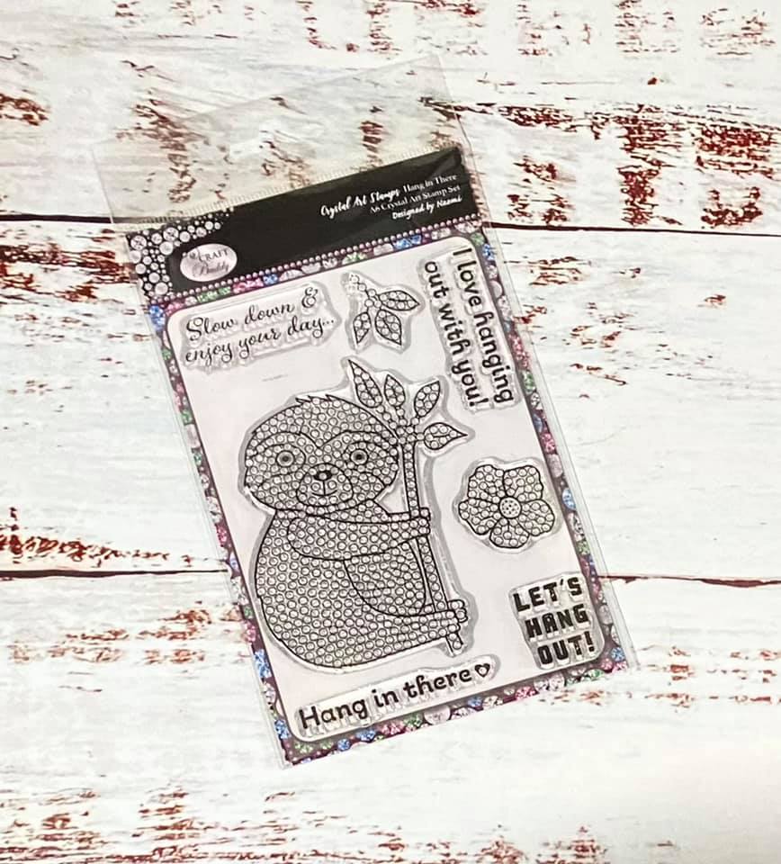 Craft Buddy Hang in There A6 Premium Stamp Set