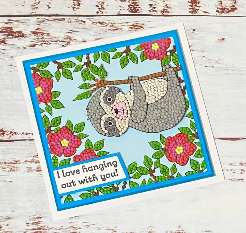 Craft Buddy Hang in There A6 Premium Stamp Set