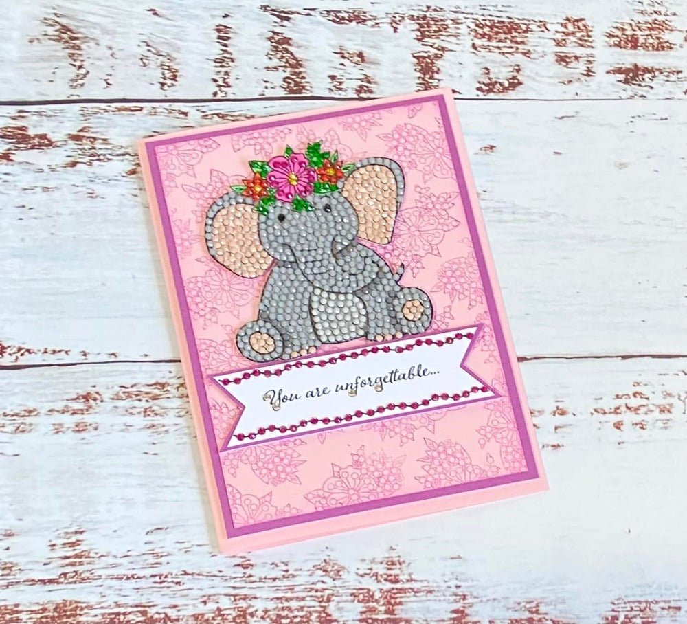 Craft Buddy Elephants Never Forget A6 Premium Stamp Set