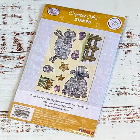 Craft Buddy Spring has Sprung A5 stamp set