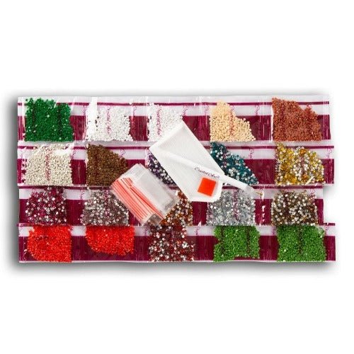 Craft Buddy Crystal Art Festive Crystals & Accessory Pack