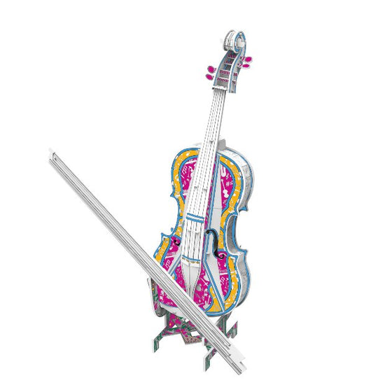 "Classic Violin" 3D Colour Me! Puzzle Kit