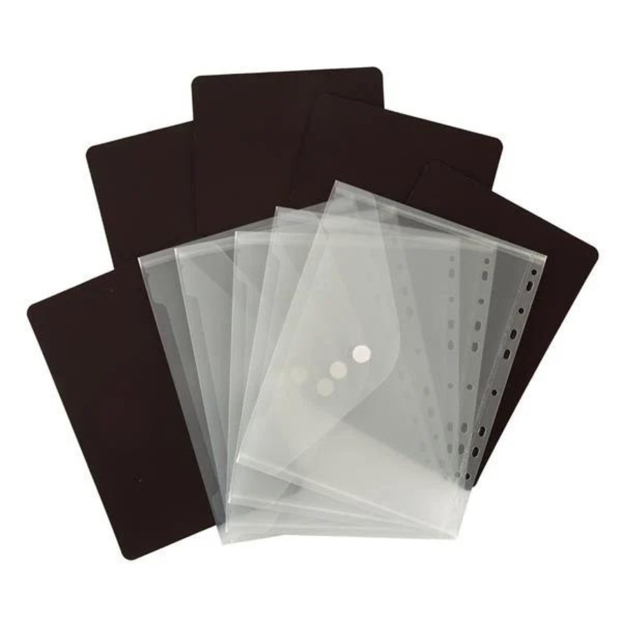 Craft Buddy magnetic sheets and plastic wallets x5 front 