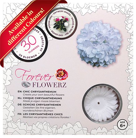 "Chic Chrysanthemums" Forever Flowerz Flower Making Kit