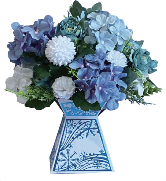 "Swirling Snowflake" Forever Flowerz Flower Box Die Set