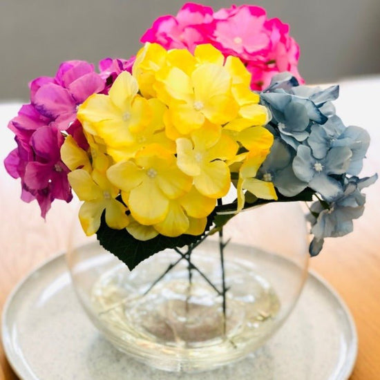 "Summer Happy Hydrangeas" Forever Flowerz Approx 30