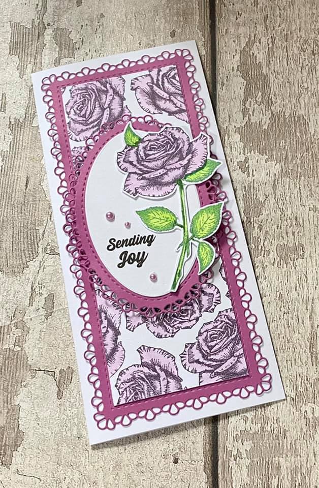 Forever Flowerz: Royal Roses A6 Stamp Set