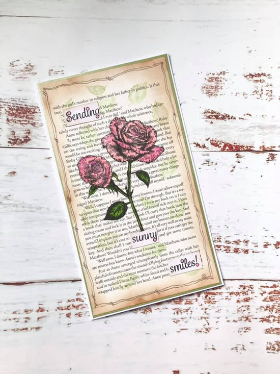 Forever Flowerz: Royal Roses A6 Stamp Set