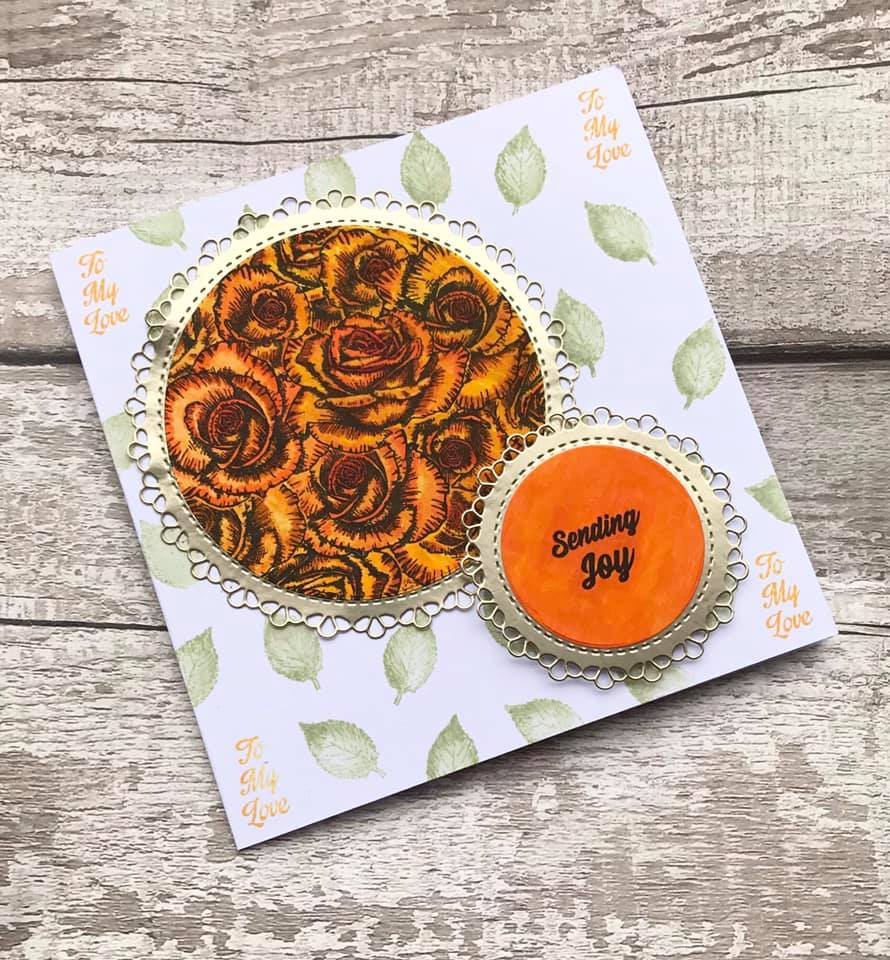 Forever Flowerz: Royal Roses A6 Stamp Set