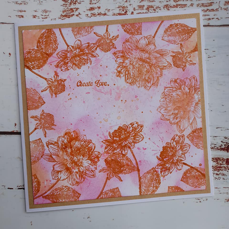 FS11: Forever Flowerz: Dazzling Dahlias A6 Stamp Set