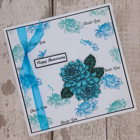 FS11: Forever Flowerz: Dazzling Dahlias A6 Stamp Set