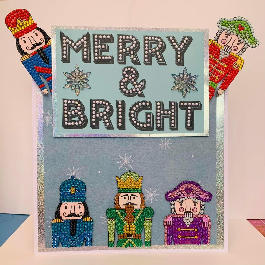 Crystal Art A6 Stamp Set - Nutcrackers Team Merry and Bright