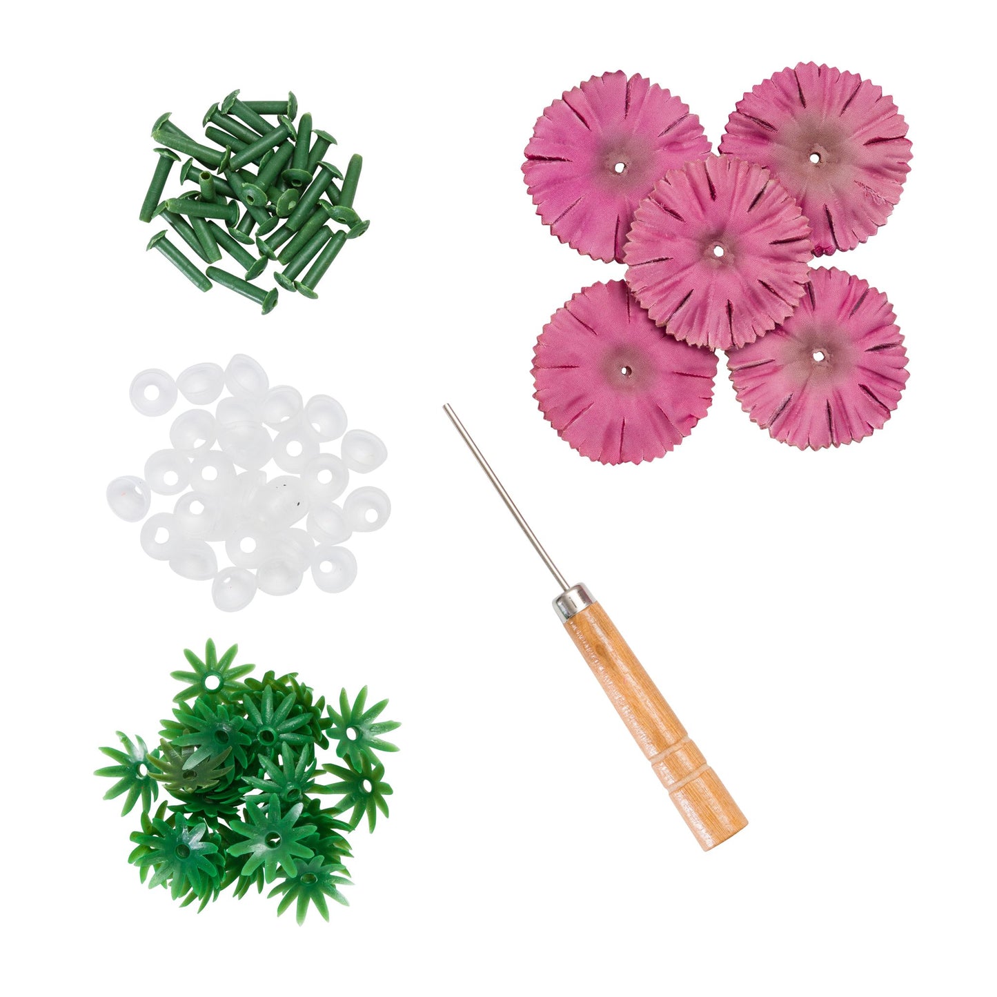 Flower Making Kit - Classic Carnations - MAUVE