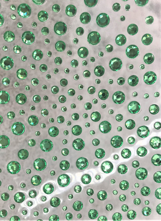 325 x 2,3,4,5mm Self Adhesive Gems