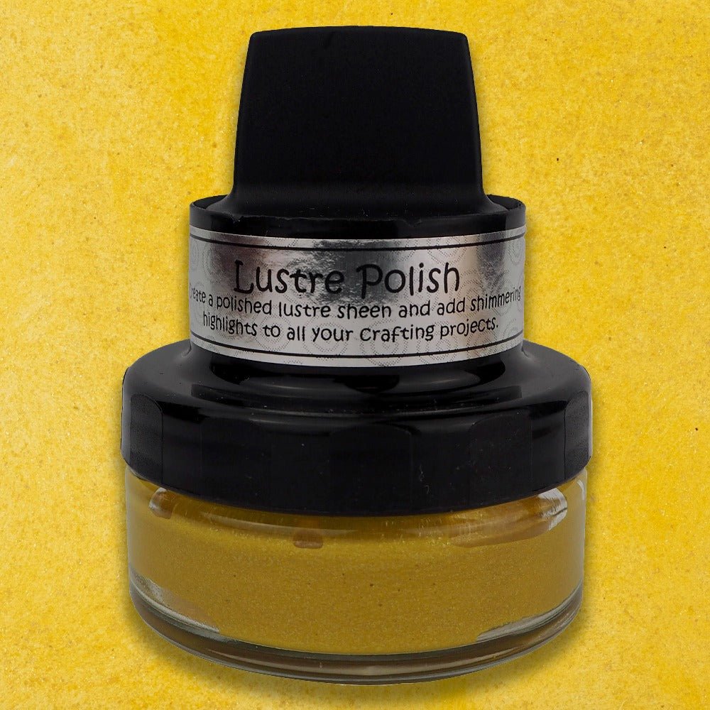 Cosmic Shimmer Lustre Polish 50ml - Lemon Sherbet