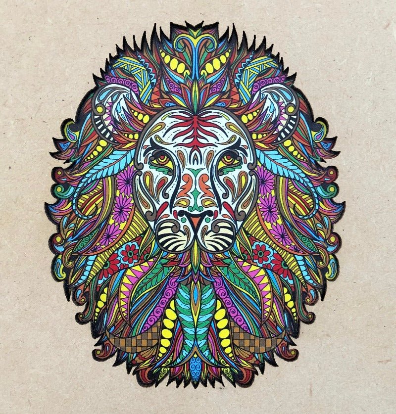 "Lion" A3 Wooden Puzzle