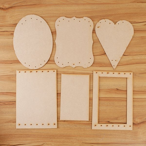 Forever Flowerz Large MDF Blanks Set of 6 - MDF-PLFR6