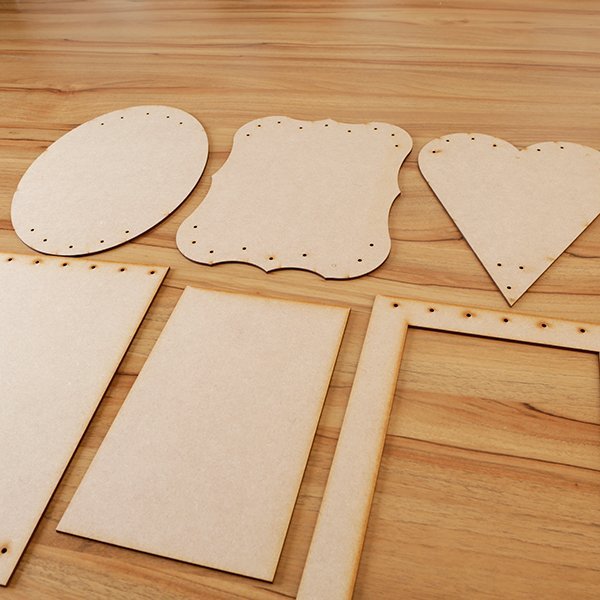 Forever Flowerz Large MDF Blanks Set of 6 - MDF-PLFR6