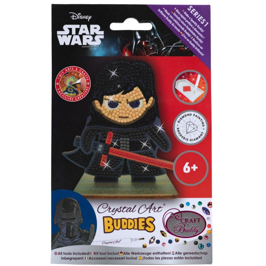 Kylo Ren Star Wars cfrystal art buddy front packaging