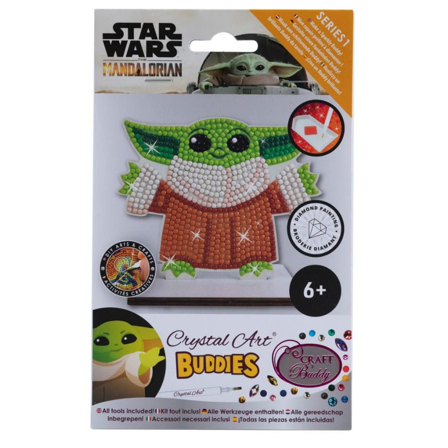 Grogu - Crystal Art Buddy Star Wars Series 1 Front Packaging