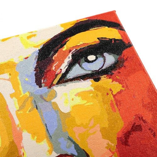 "Belief" 30x30cm Paint By Numb3rs Kit - Close Up