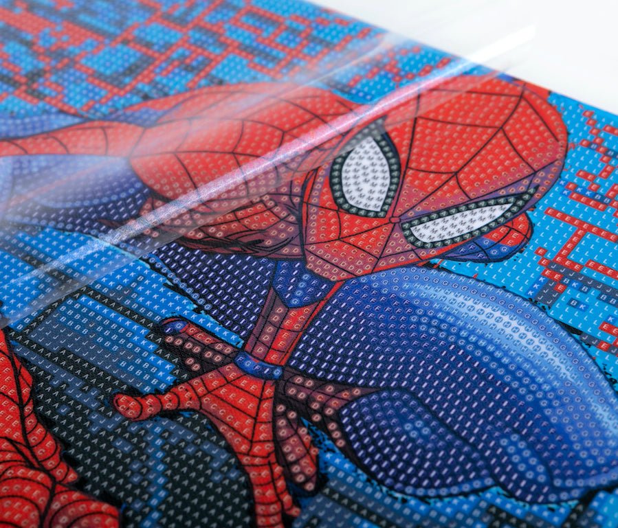 "Spiderman" MARVEL Crystal Art Canvas Kit 22x40cm