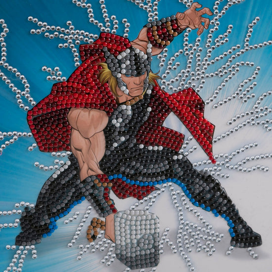 Thor 18x18cm Crystal Art Card