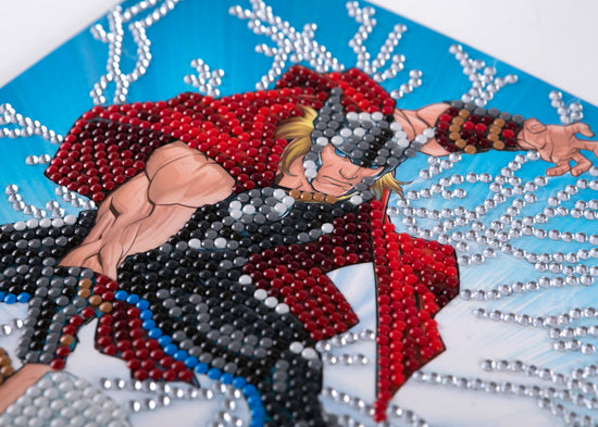 Thor 18x18cm Crystal Art Card