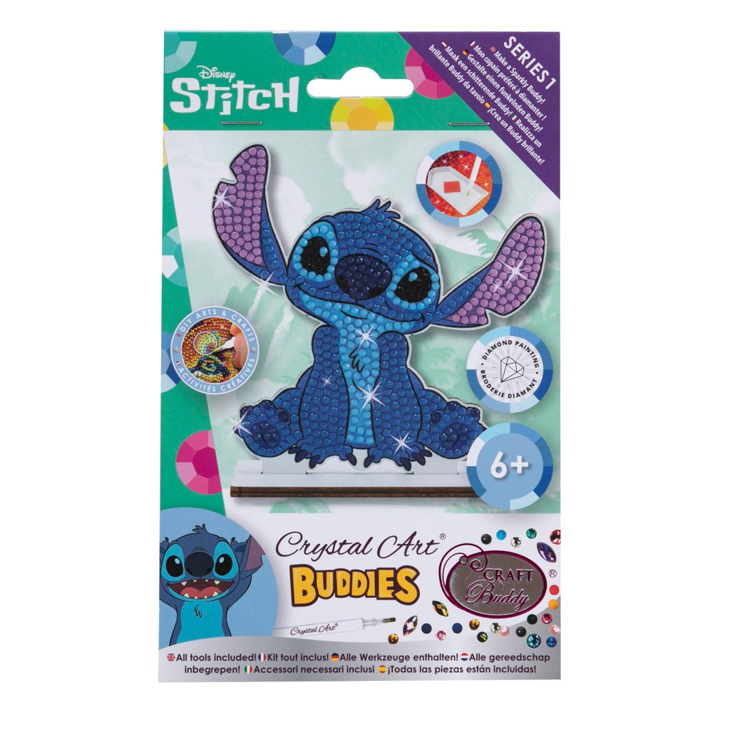 Stitch - Crystal Art Buddy Disney Series