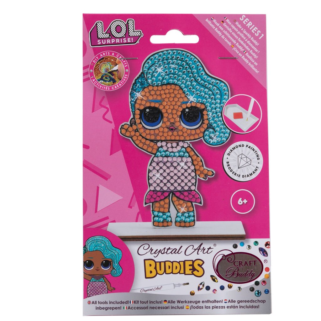 Splash Queen LOL crystal art buddy front packaging