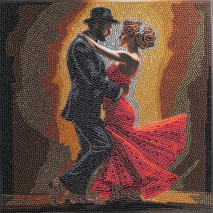 “Midnight Dance” Crystal Art Kit 30x30cm Front