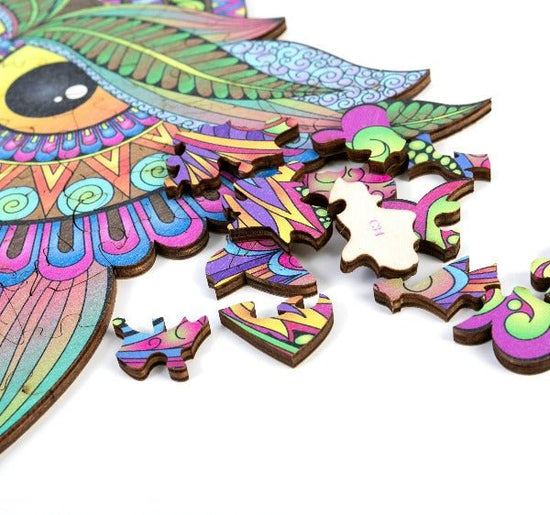 Craft Buddy A3 Wooden Puzzle - OWL