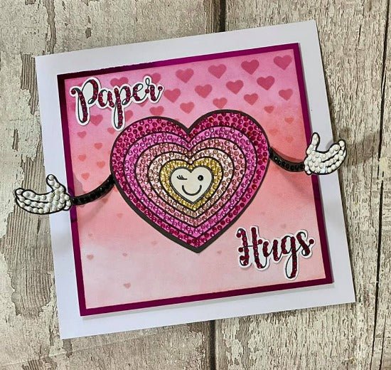 Craft Buddy Paper Hugs A5 Clear Stamps