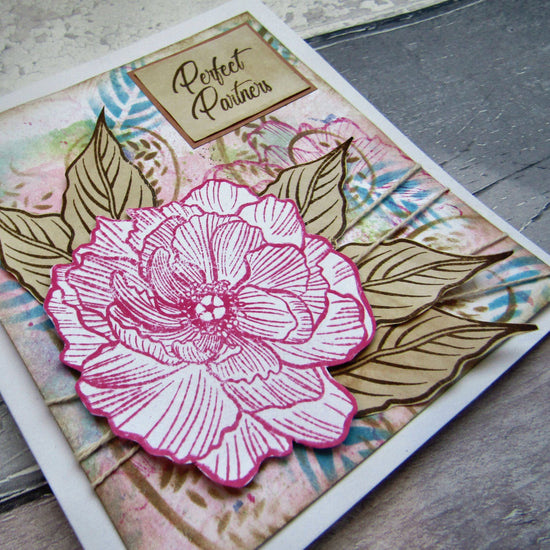 Forever Flowerz: Perfect Peonies A5 Stamp Set - FS07