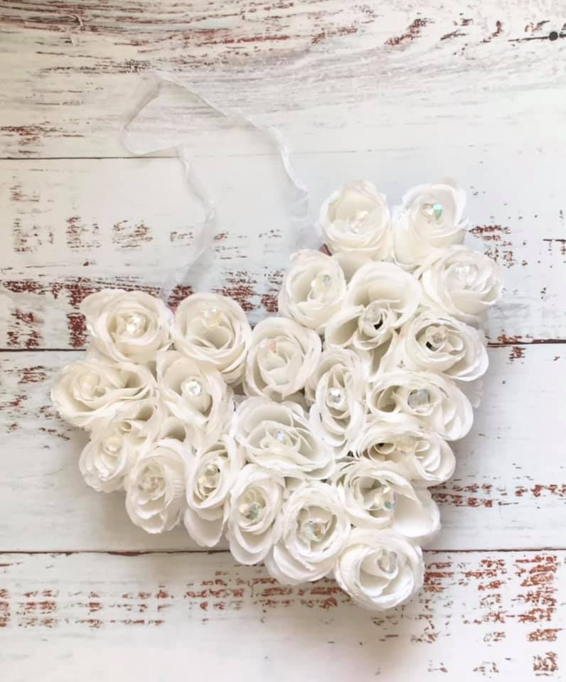 FF-RR-W60: Forever Flowerz Royal Roses - makes approx 60 Flowers- WHITE