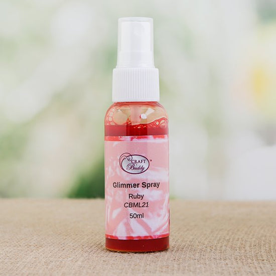 Craft Buddy Glimmer Spray 50ml - INDIVIDUAL OPTIONS AVAILABLE