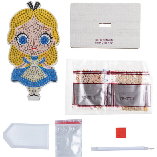 "Alice" Crystal Art Buddies Disney Series 2 Contents