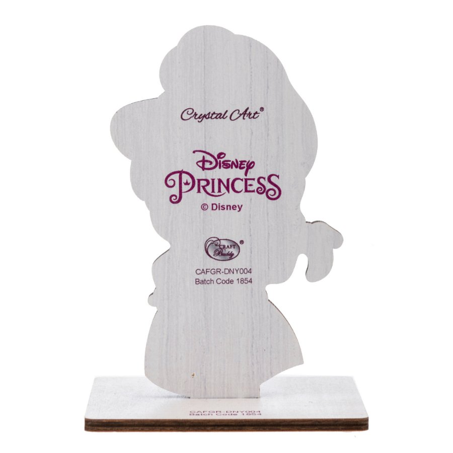 "Cinderella" Crystal Art Buddies Disney Series 2 Back View