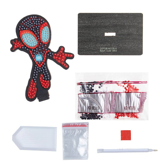 Miles Morales crystal art buddies marvel series 2 contents