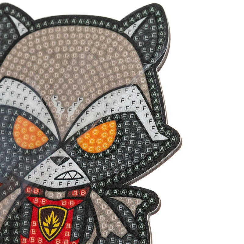 Rocket crystal art buddies marvel series 2 before