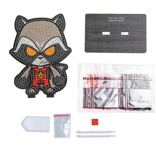 Rocket crystal art buddies marvel series 2 contents