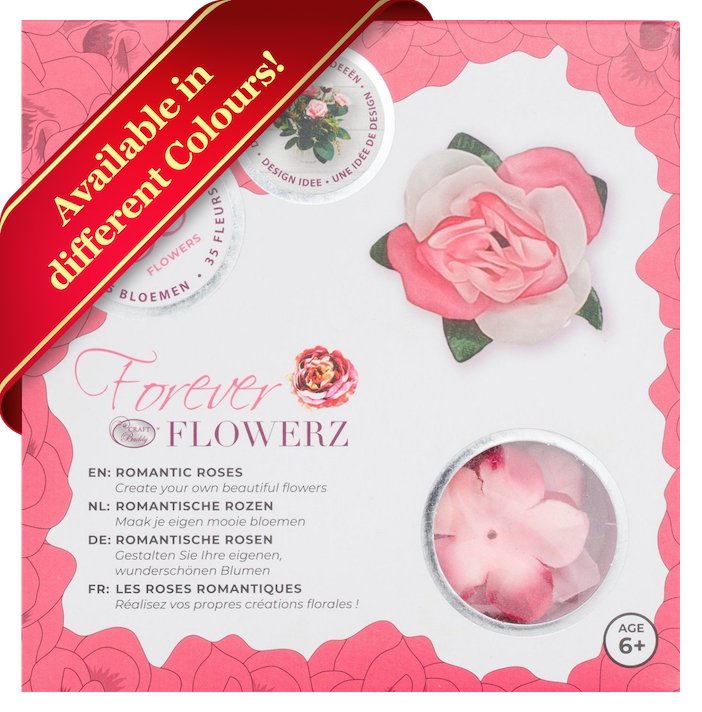 Flower Making Kit - Romantic Roses