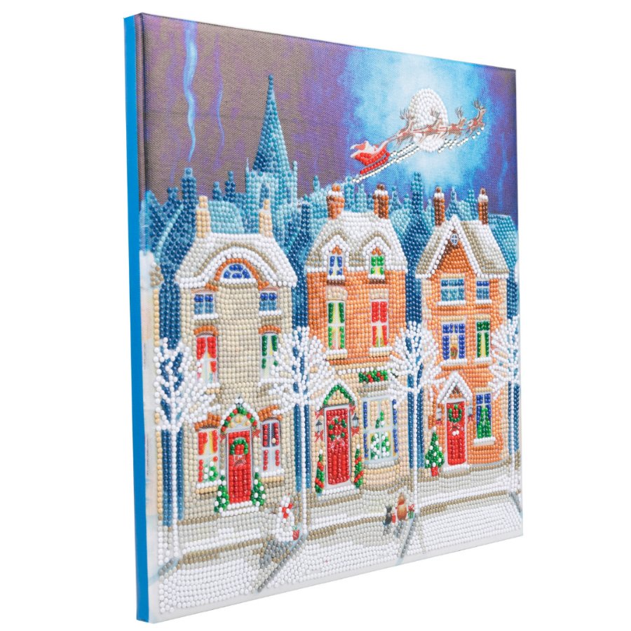 santa-street-30x30cm-crystal-art-kit-side-view