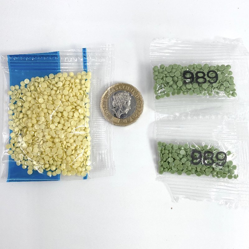 Spare crystal art crystal contents